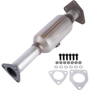 High Flow Front Catalytic Converter Kit Compatible with Honda Accord 2003-2007 2.4L (EPA Compliant)