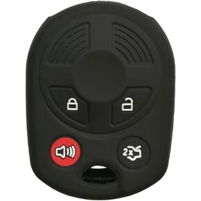 2Pcs Coolbestda Key Fob Remote Cover Protector Case Keyless Entry Holder for Ford Escape Explorer Mustang Transit Fusion Focus Lincoln MKX MKZ MKS Navigator Zephyr Aviator Montego