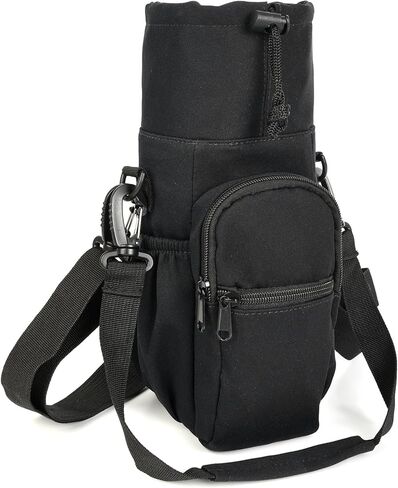 حقيبة زجاجات المياه من Valleycomfy معزولة لحمل زجاجات المياه مع حزام وحقيبة للمشي والتنزه سيرًا على الأقدام in Kuwait