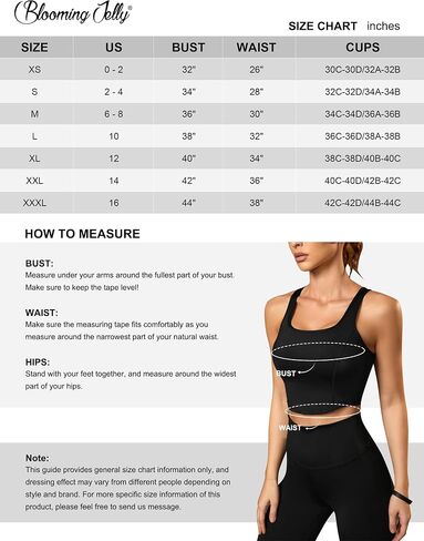 Blooming Jelly Womens Longline Sports Bras Light Support Padded Racerback Yoga Bra Athletic Workout Tank Tops in Saudi Arabia