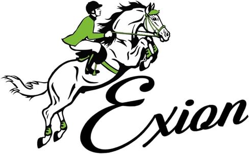 Exion Soft Linned Horse Elastic 3-Point Breastplate with Running Attachment | English Leather Horse Breastplate in Kuwait