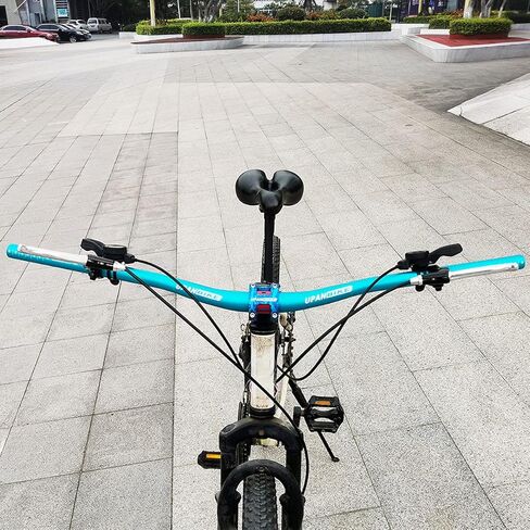 UPANBIKE Bike Handlebar φ31.8mm 720mm MTB Mountain Bike Bicycle Extra Long Riser Handlebar(Black) in Kuwait