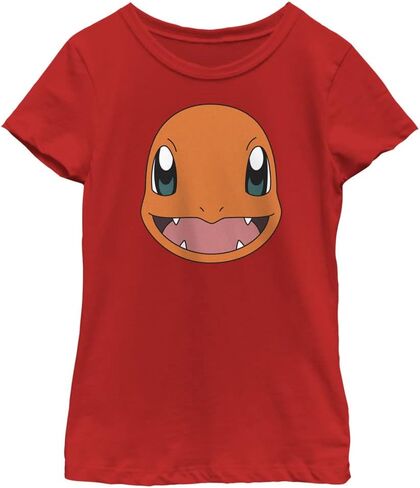 Pokemon Char Filled Head Girls Short Sleeve Tee Shirt in Saudi Arabia