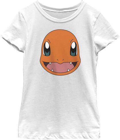 Pokemon Char Filled Head Girls Short Sleeve Tee Shirt in Saudi Arabia