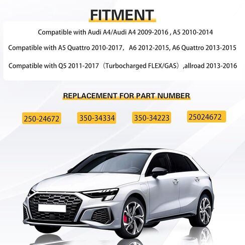 Nifeida 250-24672 O2 بديل مستشعر الأكسجين لأودي A4/A4 Quattro 2009-2016، A5 2010-2014، Q5 2011-2017، A5 Quattro 2010-2017، A6 2012-2015، A6 Quattro، allroad، 2.0L in Kuwait