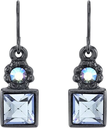 1928 Jewelry Colored Square Drop Earrings in Saudi Arabia