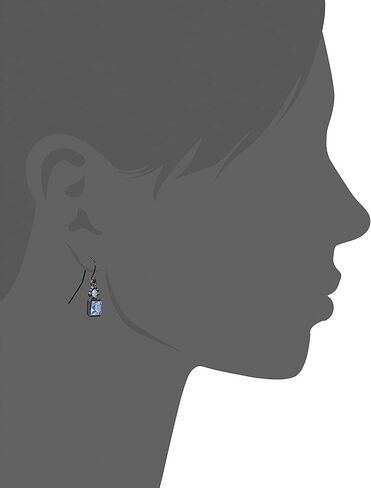 1928 Jewelry Colored Square Drop Earrings in Saudi Arabia