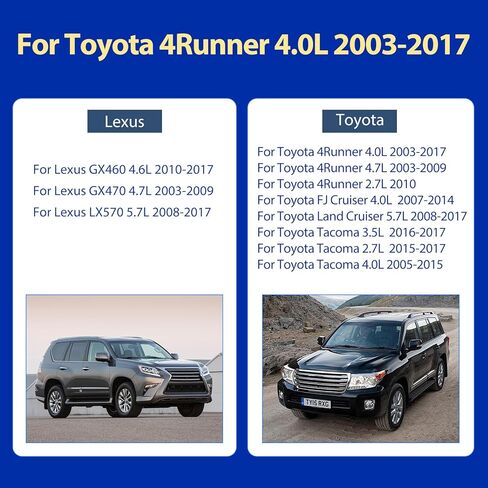 4 قطع من أجهزة استشعار سرعة العجلات ABS الأمامية والخلفية/اليسار واليمين لسيارة Toyota 4Runner FJ Cruiser Land Cruiser Tacoma، لسيارة Lexus GX460 GX470 LX570 - وحدة التحكم ABS 8954204020 8954260050 8954304020 in Kuwait