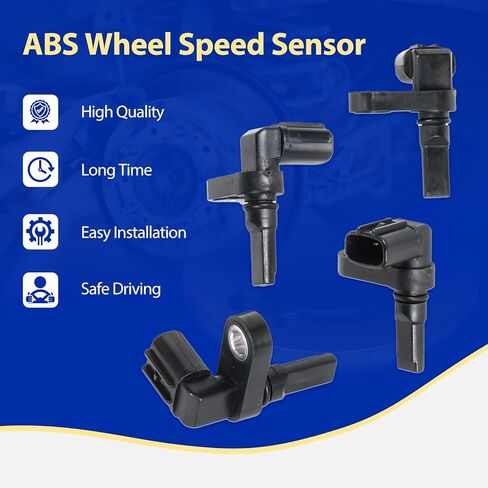 4 قطع من أجهزة استشعار سرعة العجلات ABS الأمامية والخلفية/اليسار واليمين لسيارة Toyota 4Runner FJ Cruiser Land Cruiser Tacoma، لسيارة Lexus GX460 GX470 LX570 - وحدة التحكم ABS 8954204020 8954260050 8954304020 in Kuwait