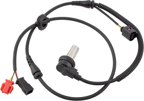 Front Left or Right Side ABS Wheel Speed Sensor Fit for Volkswagen Passat 2000-2005, for Audi A4 Quattro 1997-2001, A4 1996-2001, S4 2000-2001, A6 4B C5 1.9 TDI 2001-2008 ALS429 4B0927803C in Saudi Arabia