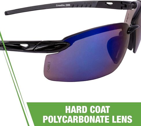 Crossfire ES5 Premium Safety Eyewear, Ultralight Frame and Adjustable Nosepiece in Saudi Arabia