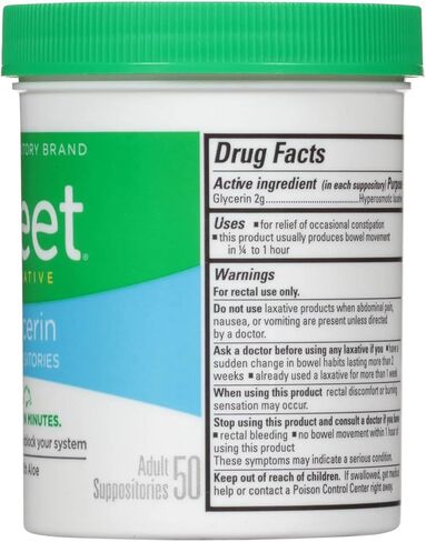 أسطول الجلسرين التحاميل Adl حجم 50ct أسطول الجلسرين التحاميل 6 حزمة in Saudi Arabia