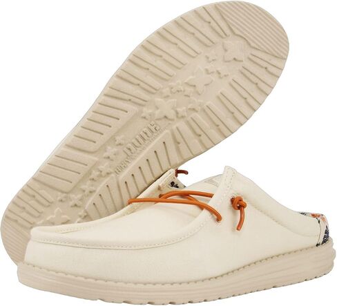 HEYDUDE Men's Wally Slip Stretch Canvas | Men's Shoes | Men Slip-on Loafers | Comfortable & Light-Weight in Saudi Arabia