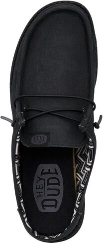 HEYDUDE Men's Wally Slip Stretch Canvas | Men's Shoes | Men Slip-on Loafers | Comfortable & Light-Weight in Saudi Arabia