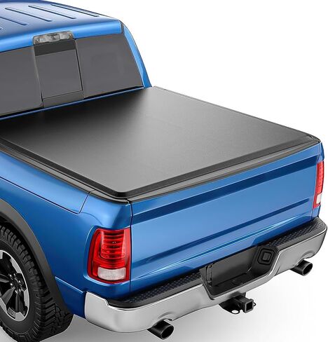 5.7FT Soft Roll Up Truck Bed Tonneau Cover for 2019-2023 Ram 1500 New Body Without rambox 5.7 FT (67") Bed Styleside Fleetside in Saudi Arabia