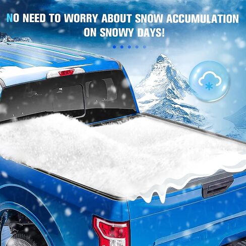 5.7FT Soft Roll Up Truck Bed Tonneau Cover for 2019-2023 Ram 1500 New Body Without rambox 5.7 FT (67") Bed Styleside Fleetside in Saudi Arabia