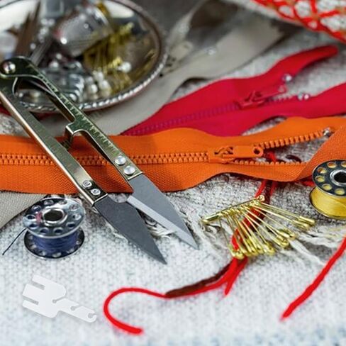 6 قطع من ملحقات ماكينة الحياكة السريعة، محولات شد خيوط قابلة للفصل مع ورق حماية كرافت قابل للتمزيق، قضبان شد لآلات الحياكة Addi King وAddi Express، شفافة in Kuwait