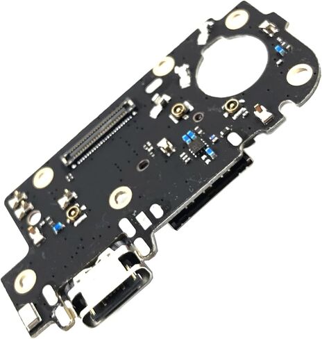 شاحن USB، منفذ شحن، قابس ميكروفون، ميكروفون PCD، كابل مرن للوحة استبدال متوافق مع Motorola Edge 5G UW (XT2141-1) in Saudi Arabia