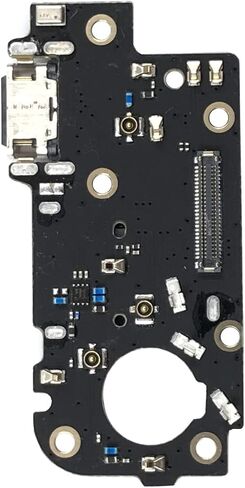 شاحن USB، منفذ شحن، قابس ميكروفون، ميكروفون PCD، كابل مرن للوحة استبدال متوافق مع Motorola Edge 5G UW (XT2141-1) in Saudi Arabia
