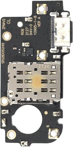 شاحن USB، منفذ شحن، قابس ميكروفون، ميكروفون PCD، كابل مرن للوحة استبدال متوافق مع Motorola Edge 5G UW (XT2141-1) in Saudi Arabia