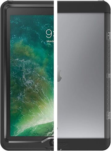حافظة مقاومة للماء من سلسلة LifeProof NÜÜD لجهاز iPad Pro (12.9 بوصة - الجيل الثاني) - عبوة البيع بالتجزئة - أسود in Kuwait