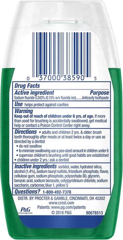 Crest Complete Plus Scope 3-in-1 Teeth Whitening Liquid Gel Toothpaste 4.6 Ounce (Pack of 6) in Saudi Arabia