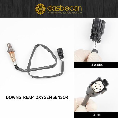 Dasbecan Upstream & Downstream Oxygen Sensor Compatible with 2012 2013 2014 Ford Focus 2.0L, 2014 2015 Ford Fusion 1.6LReplaces# 234-5113 234-4575 2Pcs O2 Sensors in Saudi Arabia
