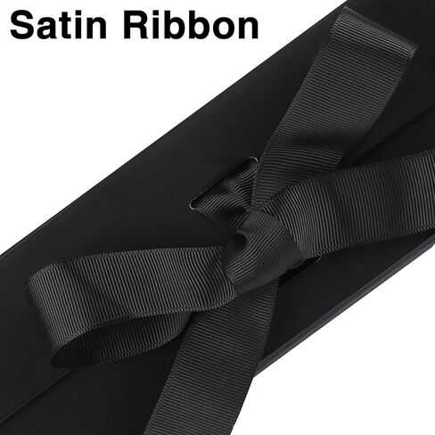 5 عبوات من علب الهدايا الكبيرة مع أغطية، علب هدايا مغناطيسية مقاس 13 × 9 × 4 بوصة مع غطاء وشريط للهدايا، لعيد الميلاد، وعيد الأم، وأعياد الميلاد، وهدايا الزفاف، وهدايا حفلات الزفاف (أبيض) in Kuwait