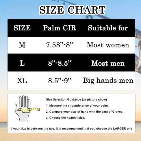 قفازات الصيد UPF50+ قفازات الشمس، قفازات للحماية من الأشعة فوق البنفسجية بدون أصابع للرجال والنساء لصيد الأسماك الطائرة، والإبحار، والمشي لمسافات طويلة، والتجديف، والتجديف، والتجديف، والتجديف، والقيادة، والصيد، وإكسسوارات صيد الأسماك in Kuwait