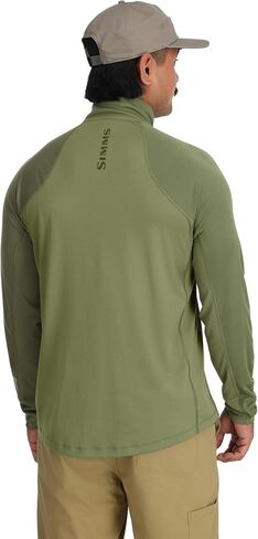 Simms Men's Challenger Solar Half-Zip - All-Season UPF 30+ Sun Protection, Quick-Drying for Fishing, Hiking & Casual Wear in Saudi Arabia