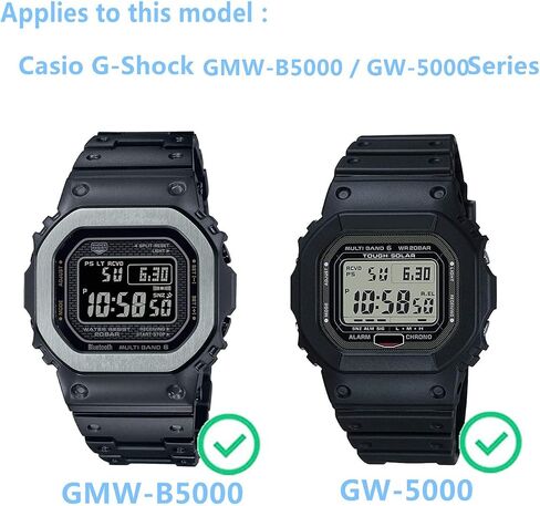 Compatible for Casio GMW-B5000 Tempered Glass Screen Protector (3 Pack) Compatible for G-Shock GW-5000 Series Protector in Saudi Arabia