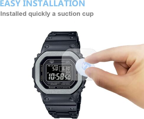 Compatible for Casio GMW-B5000 Tempered Glass Screen Protector (3 Pack) Compatible for G-Shock GW-5000 Series Protector in Saudi Arabia