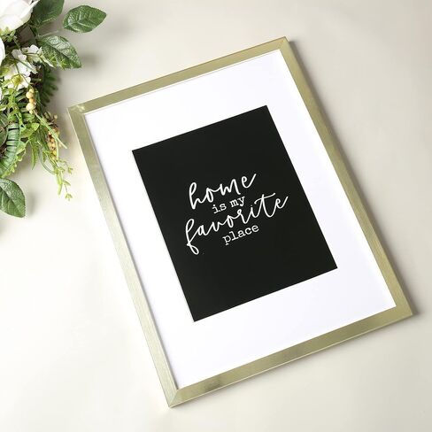 ArtbyHannah 3 Pack 5x7 Gold Picture Frame Sets for Wall Mount and Table Top Display, Modern Gallery Wall Frame Set for Photo Display and Home Decoration in Saudi Arabia