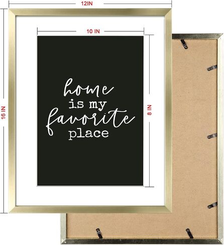 ArtbyHannah 3 Pack 5x7 Gold Picture Frame Sets for Wall Mount and Table Top Display, Modern Gallery Wall Frame Set for Photo Display and Home Decoration in Saudi Arabia