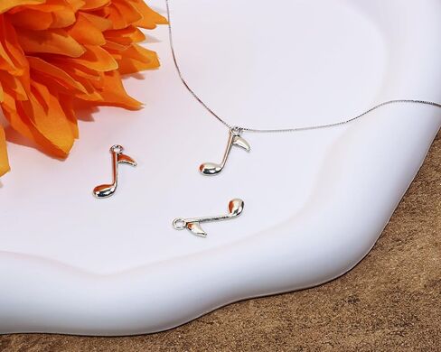 Metal Musical Symbol Note Charms Music Theme Instrument Pendant for Bracelet Earring Necklace Keychain Jewelry Making Cards Scrapbook Gift Christmas Ornaments DIY Craft, 50PCS in Saudi Arabia