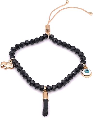 سوار من خرز كريستال أزاباتشي الأصلي من ليزلي بولز للنساء مجوهرات الحظ والحماية in Kuwait