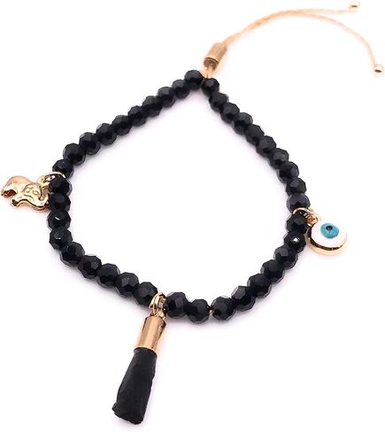 سوار من خرز كريستال أزاباتشي الأصلي من ليزلي بولز للنساء مجوهرات الحظ والحماية in Kuwait