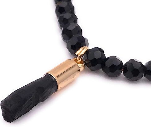 سوار من خرز كريستال أزاباتشي الأصلي من ليزلي بولز للنساء مجوهرات الحظ والحماية in Kuwait