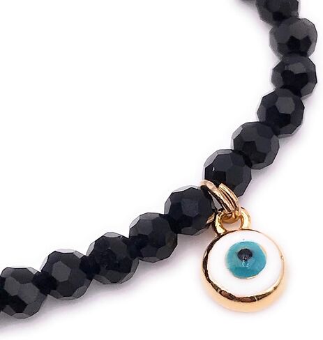 سوار من خرز كريستال أزاباتشي الأصلي من ليزلي بولز للنساء مجوهرات الحظ والحماية in Kuwait