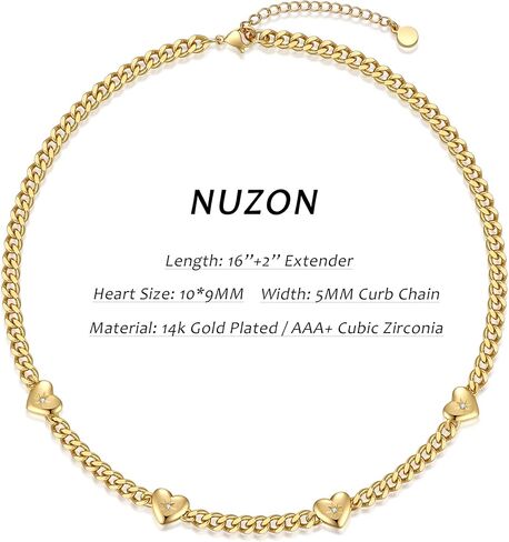NUZON الحب محطة القلب قلادة وأقراط القلب تشيكوسلوفاكيا in Kuwait