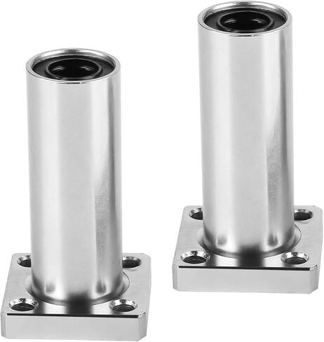 حزمة من 2) LMKL8UU محامل كروية خطية طويلة للغاية مربعة الشكل مزدوجة الجوانب محكمة الغلق مطاطية، قطر تجويف 8 مم، 15 مم OD، طول 45 مم in Kuwait