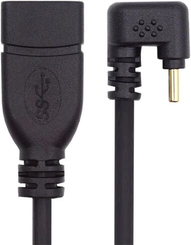 xiwai 2-in-1 USB-C Type-C إلى USB 3.0 أنثى محول الطاقة مع منفذ شحن 100 وات 10 جيجابت في الثانية OTG محول الكمبيوتر المحمول والهاتف اللوحي in Kuwait
