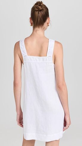 فستان قصير بدون أكمام مطرز بجورجيا للنساء من Madewell in Saudi Arabia