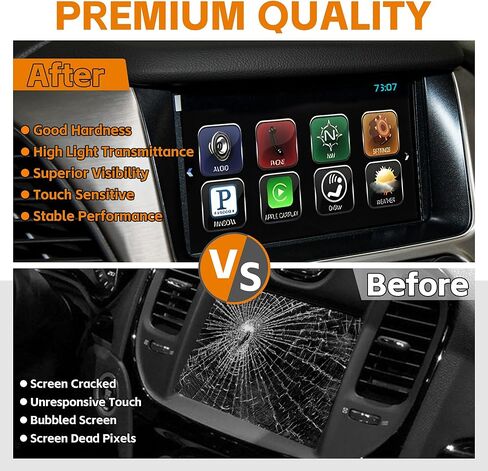 8 "LCD تعمل باللمس استبدال ل 2015-2018 شيفروليه سوبربان سيلفرادو تاهو جي إم سي يوكون سييرا أكاديا استبدال DJ080PA-01A in Kuwait