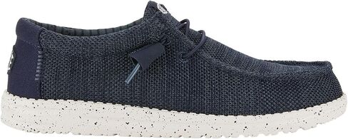 Hey Dude Wally Stretch Sox Navy Size 7, Men’s Shoes, Men's Slip-on Loafers, Comfortable & Light-Weight in Kuwait