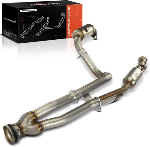 A-Premium Front Catalytic Converter Direct-Fit Compatible with Ford Transit-150 2015-2019, Transit-250 2015-2019, Transit-350 2015-2019, Transit-350 HD 2015-2019, 3.7L, EPA Compliant in Saudi Arabia