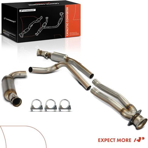 A-Premium Front Catalytic Converter Direct-Fit Compatible with Ford Transit-150 2015-2019, Transit-250 2015-2019, Transit-350 2015-2019, Transit-350 HD 2015-2019, 3.7L, EPA Compliant in Saudi Arabia