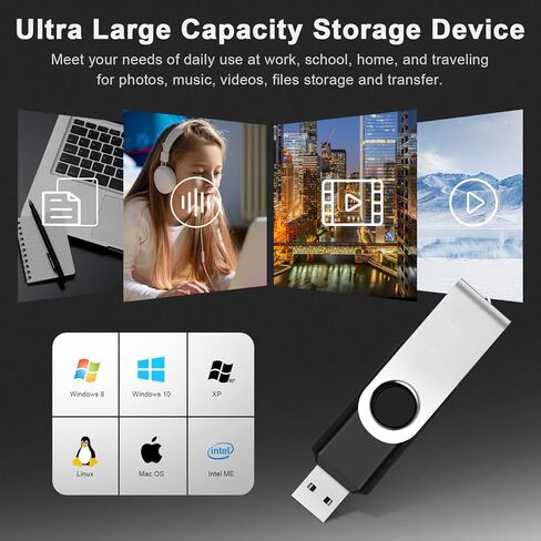 محرك أقراص فلاش USB، محركات أقراص الإبهام المحمولة: شريحة ذاكرة USB، محرك أقراص USB للتخزين الكبير للغاية، محرك القفز عالي السرعة، محرك أقراص دوار للكمبيوتر الشخصي/الكمبيوتر المحمول in Kuwait