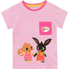 بنج تيشيرت بناتي مقاس 7 وردي in Kuwait