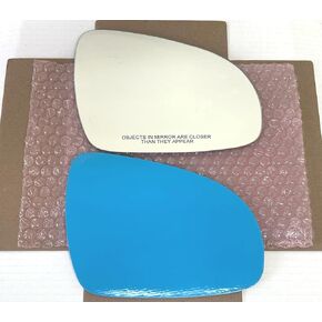 New Mirror Glass with Full Size Adhesive for 2017-2022 Kia Sportage Passenger Side View Right RH